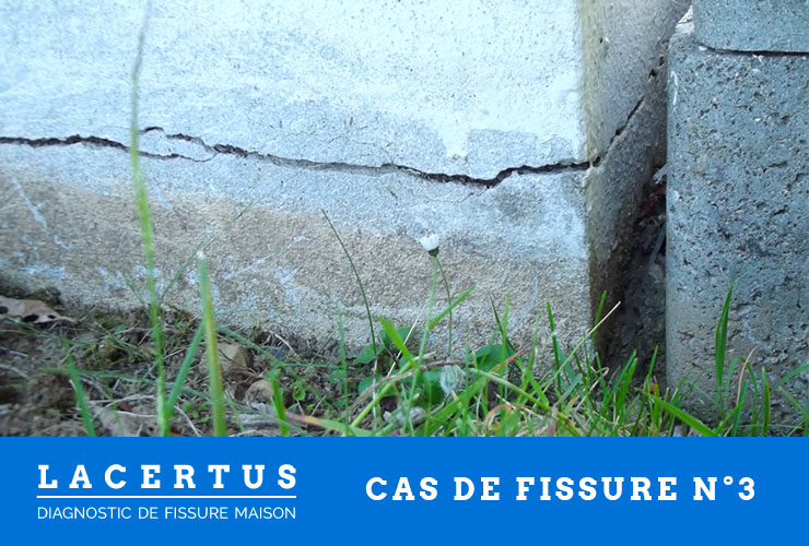 diagnostic de fissure sur un mur en parpaing