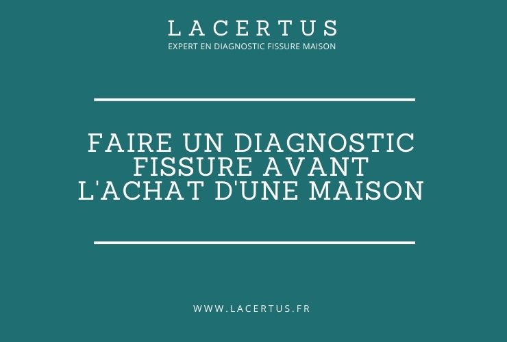 diagnostic fissure maison avant l'achat d'une maison