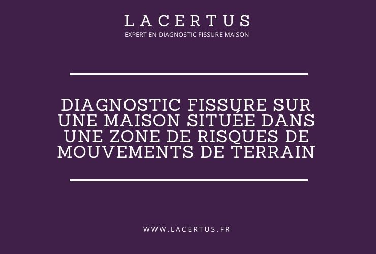 diagnostic fissure maison située dans une zone à risques