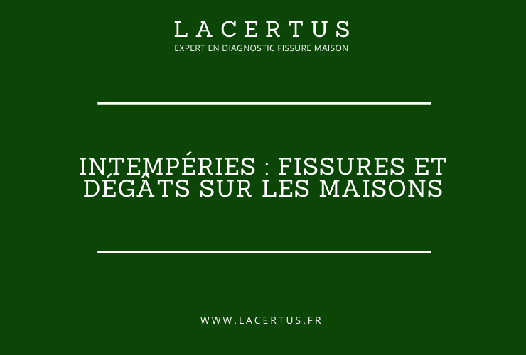 intempéries et fissures sur mur maison par lacertus